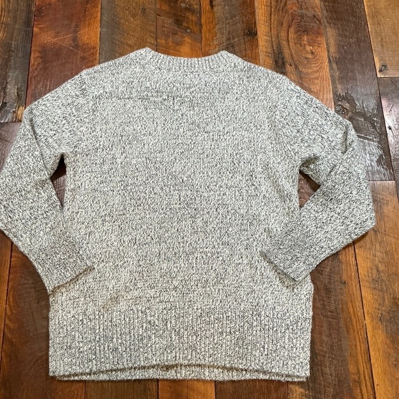 Lou & Grey for LOFT Après Gray Marled Knit Sweater XS - Picture 7 of 7